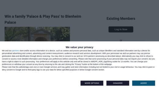 Blenheim Palace Family Palace and Play Pass