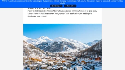 Catered Chalet Ski Break For Two