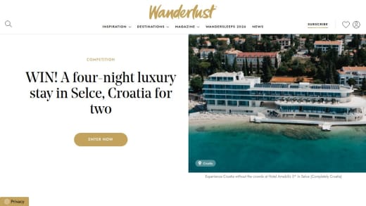Four-Night Luxury Stay In Selce, Croatia For Two