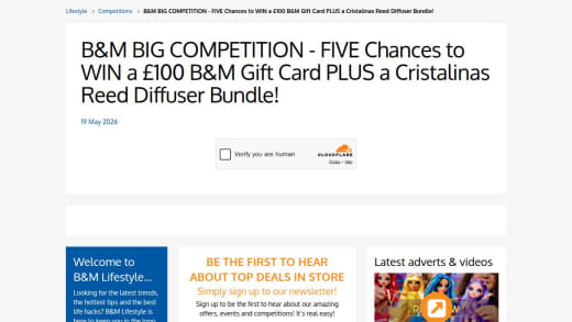 B&M Gift Card and Cristalinas Reed Diffuser Bundle