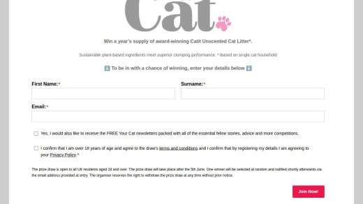 Year's Supply Of Catit Unscented Cat Litter