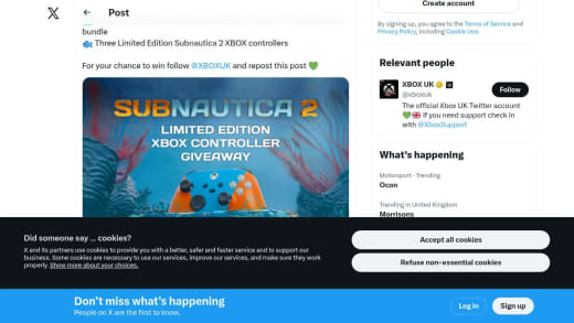 Limited Edition Subnautica 2 Xbox Controller Bundle