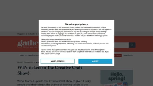 Tickets To The Creative Craft Show
