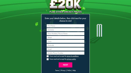 Cash Prize and Cricket Prizes