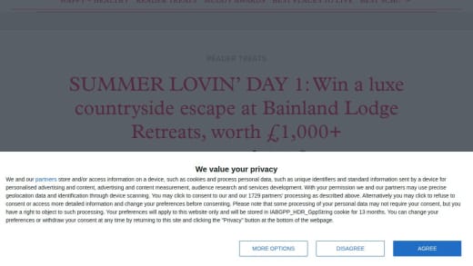 Countryside Lodge Retreat for Two with Spa Treatments and Dining Credit