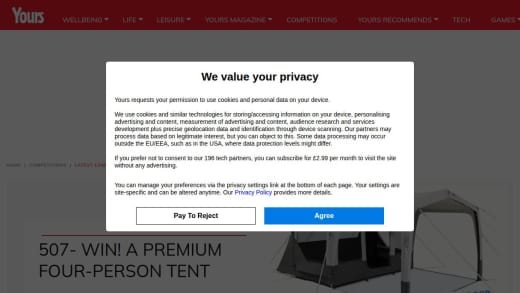 Dometic Santorini FTK 4x8 TC Tent