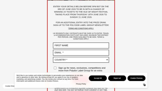 Weekend Tickets To Isle Of Wight Festival