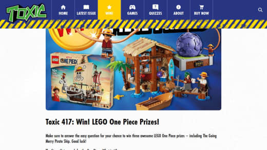 Lego One Piece Prizes
