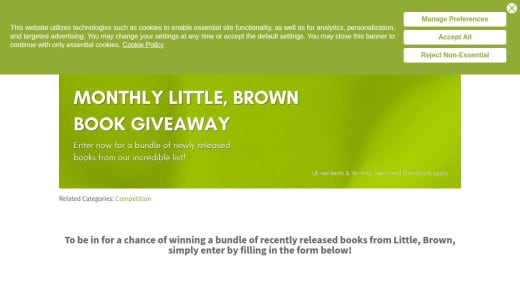 Bundle of Recently Released Little, Brown Books