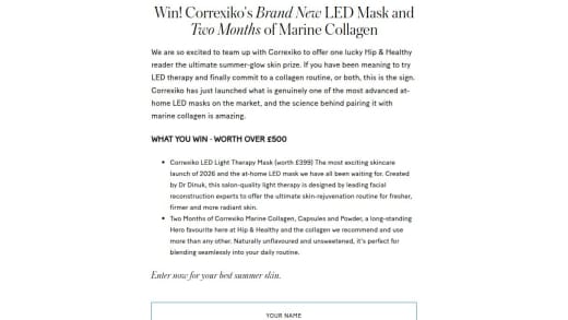 Correxiko Led Light Therapy Mask And Collagen Supply