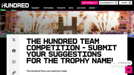 Two Tickets To The Hundred Final 2026