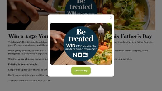 Voucher for Noci Richmond