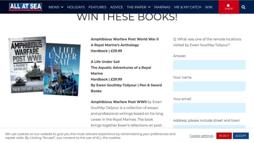 Two Nautical Books By Ewen Southby-Tailyour