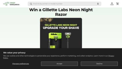 Gillette Labs Neon Night Razor