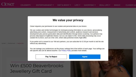 Beaverbrooks Jewellery Gift Card