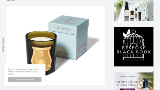 Ernesto Natural Beeswax Candle By Cire Trudon