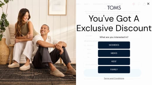 Toms Summer Shoes and Ocean Bottle Set