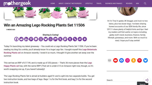 Lego Rocking Plants Set