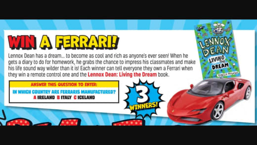 Remote-Controlled Ferrari and Beano Book