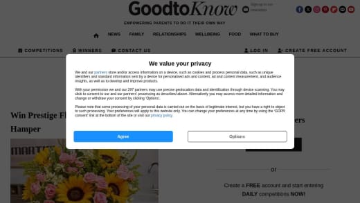 Prestige Flowers Subscription And Luxury Hamper