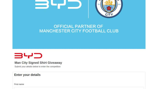 Manchester City Football Shirt Signed By Rayan Cherki
