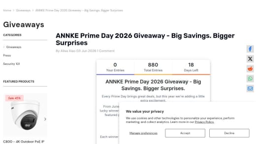 Random Annke Security Product