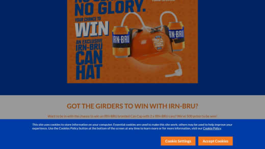 Irn-Bru Novelty Cap Bundle