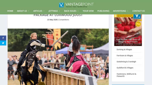 Loxwood Joust Experience Package