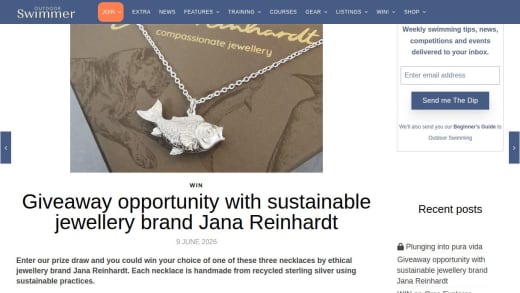 Choice of Three Jana Reinhardt Silver Pendants