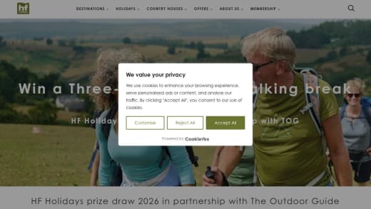 Guided Walking Holiday For Two