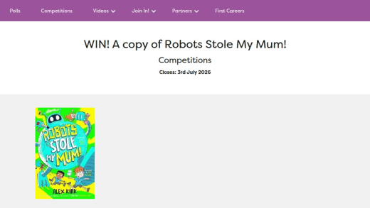 Robots Stole My Mum Book