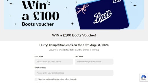 Boots Voucher