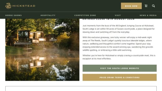 Luxury Lakeside Lodge Stay For Two