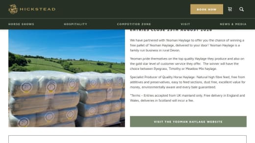 Pallet Of Yeoman Haylage