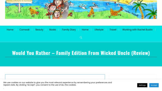 Would You Rather Family Edition Game
