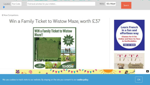 Family Ticket to Wistow Maze