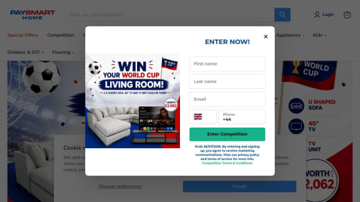 World Cup Living Room Furniture Set