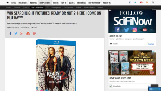Ready Or Not 2: Here I Come Blu-ray