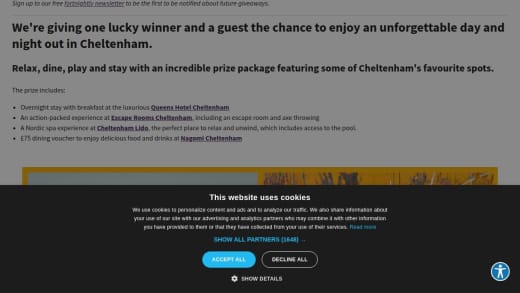 Cheltenham Escape Package