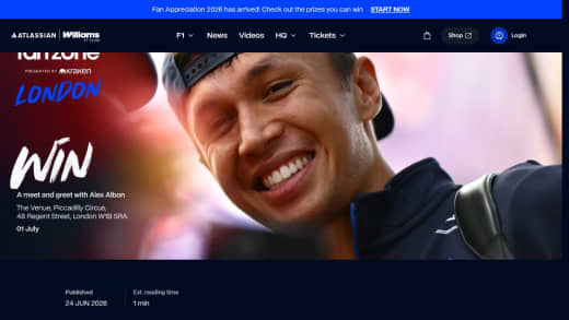 Meet And Greet With Alex Albon