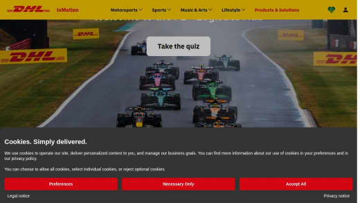 Formula 1 Merchandise Package