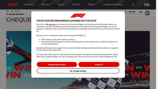 Inclusion on the Chequered Flag at the F1 Dutch Grand Prix