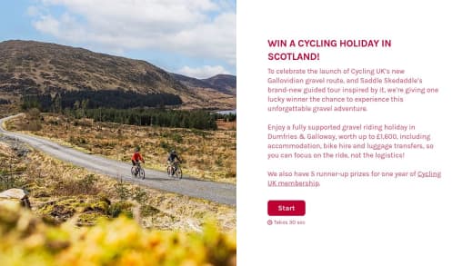 Cycling Holiday In Scotland
