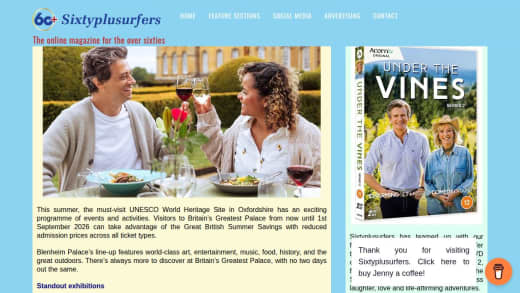 Under The Vines Series 1 And 2 DVDs