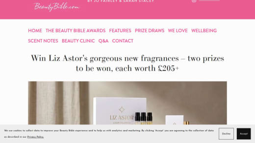 Liz Astor Fragrance Set and Full Size EDP