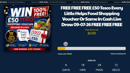 Tesco Voucher