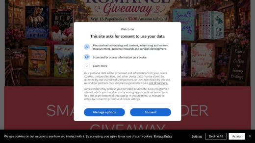Amazon Gift Card and Paperback Books