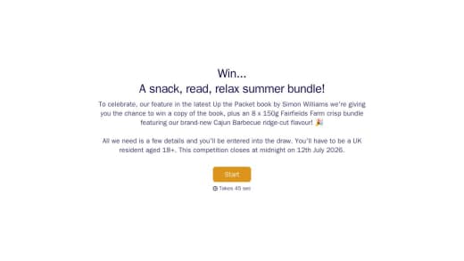 Fairfield Farms Crisps and Book Bundle