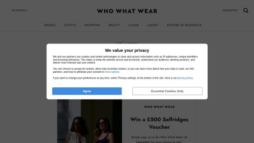 Selfridges E-Voucher