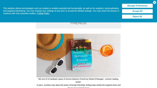 Secrets Between Friends Hardback Book Copy